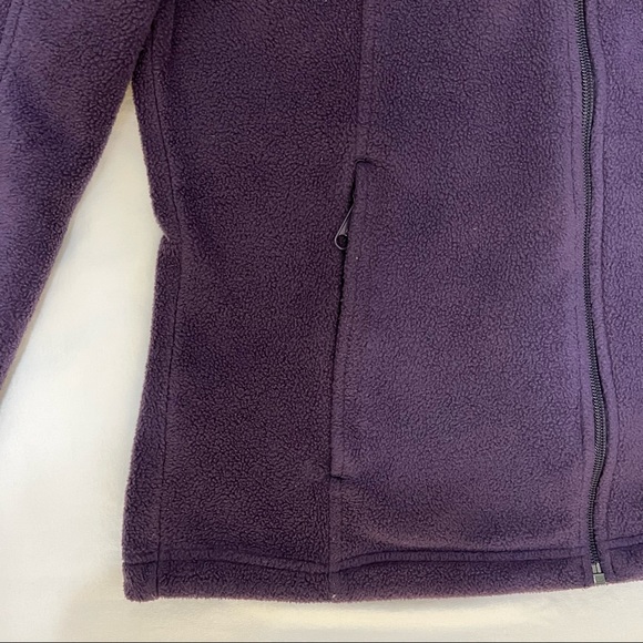 Columbia Purple Fleece Jacket, Size Small - Picture 2 of 5